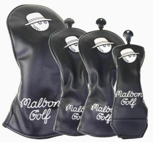 Malbon Golf ヘッドカバー 4個セットマルボンゴルフ Malbon golf マル